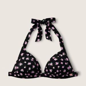 PINK Push Up Triangle Bikini Top